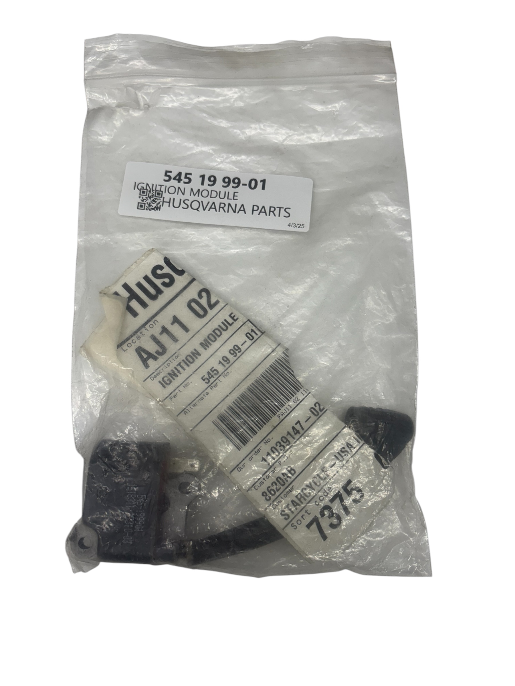 Husqvarna Ignition Module 545 19 99-01 - Fits Husqvarna small engine models - Click Image to Close